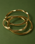 Sangam – Three-Band Brass Bangle